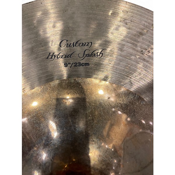 Used Zildjian 9in K Custom Hybrid Splash Cymbal