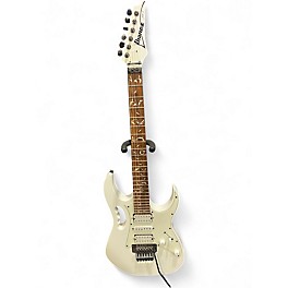 Used Ibanez JEMJR White Solid Body Electric Guitar