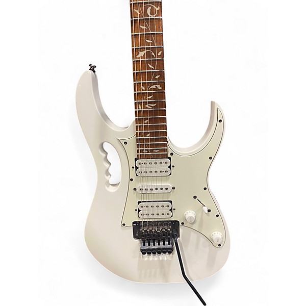 Used Ibanez JEMJR White Solid Body Electric Guitar