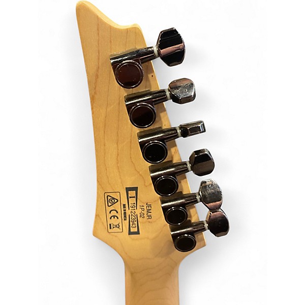 Used Ibanez JEMJR White Solid Body Electric Guitar