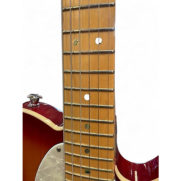 Used 2006 Fender American Deluxe Telecaster Cherry Sunburst Solid Body Electric Guitar