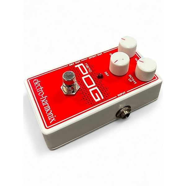 Used Electro-Harmonix Nano POG Polyphonic Octave Generator Effect Pedal