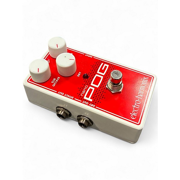 Used Electro-Harmonix Nano POG Polyphonic Octave Generator Effect Pedal
