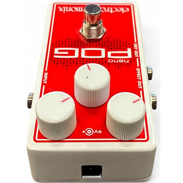 Used Electro-Harmonix Nano POG Polyphonic Octave Generator Effect Pedal