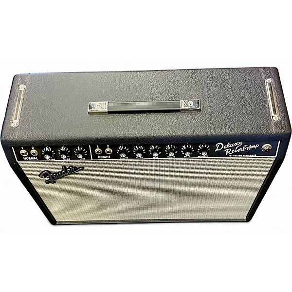 Used Fender 64 Custom Deluxe Reverb Tube Guitar Combo Amp