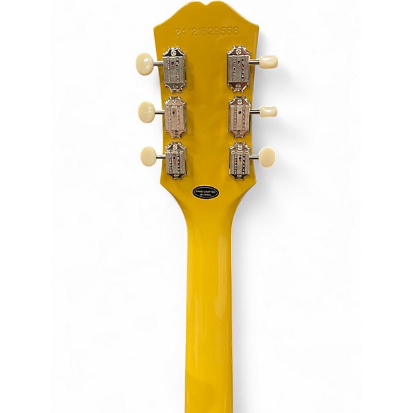 Used Epiphone Les Paul Special P90 TV Yellow Solid Body Electric Guitar