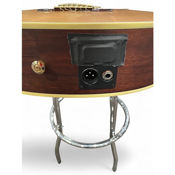 Used Ibanez AEF20CS Natural Classical Acoustic Electric Guitar