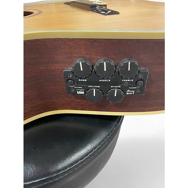 Used Ibanez AEF20CS Natural Classical Acoustic Electric Guitar