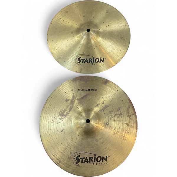 Used Starion 13in HIHAT PAIR Cymbal
