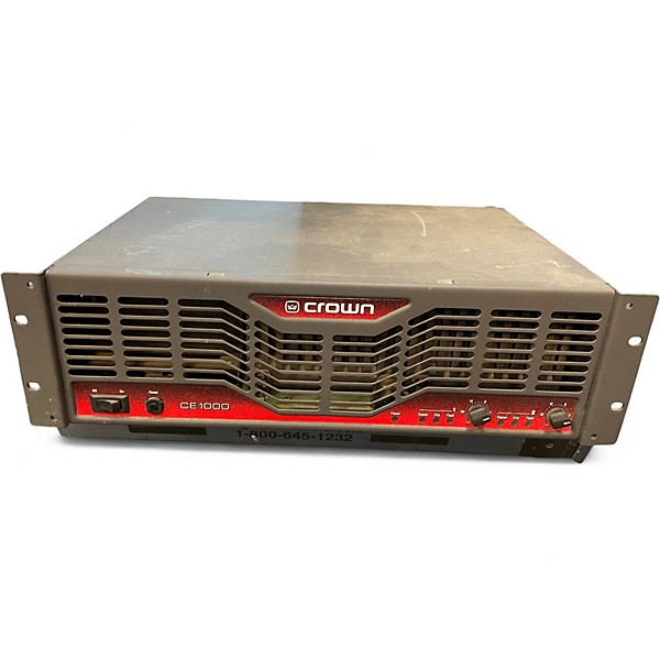 Used Crown CE1000 Power Amp