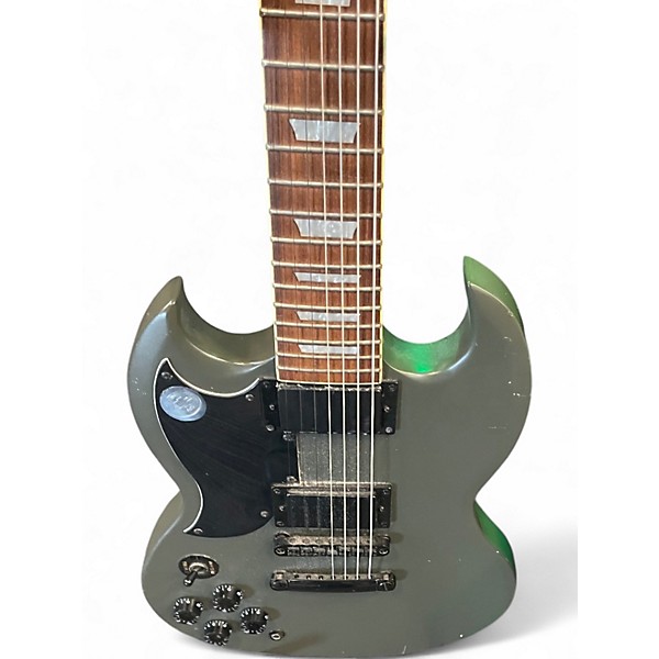 Used Miscellaneous 7 STRING GUITAR Green Solid Body Electric Guitar
