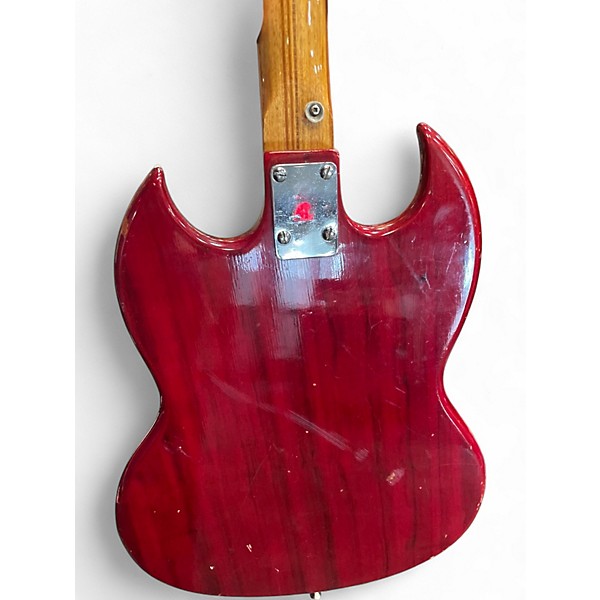 Used Kay 6 STING GUITAR Red Solid Body Electric Guitar