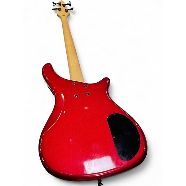 Used Rogue LX200B Series III LH Candy Apple Red Electric Bass Guitar