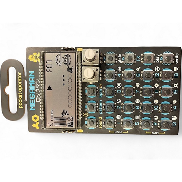 Used teenage engineering PO-128 Megaman Pocket Operator Production Controller