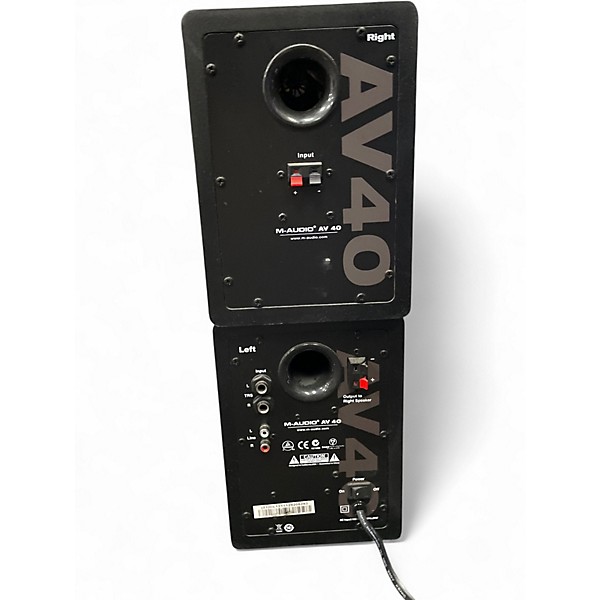 Used M-Audio AV40 Powered Monitor
