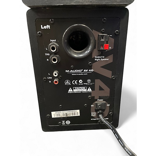 Used M-Audio AV40 Powered Monitor