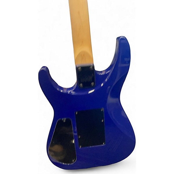Used Jackson  JS34Q Dinky Dkam Trans Blue Solid Body Electric Guitar