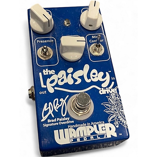 Used Wampler the paisley drive Effect Pedal