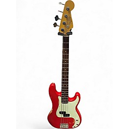 Used Fender AMERICAN VINTAGE 63 P BASSS Dakota Red Electric Bass Guitar