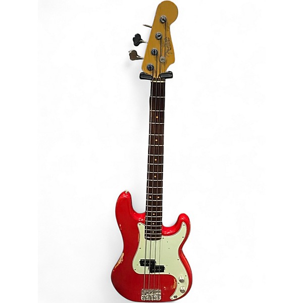 Used Fender AMERICAN VINTAGE 63 P BASSS Dakota Red Electric Bass Guitar