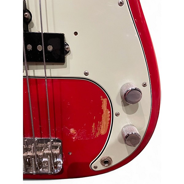 Used Fender AMERICAN VINTAGE 63 P BASSS Dakota Red Electric Bass Guitar
