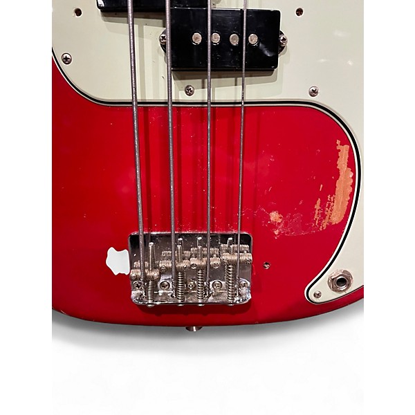 Used Fender AMERICAN VINTAGE 63 P BASSS Dakota Red Electric Bass Guitar