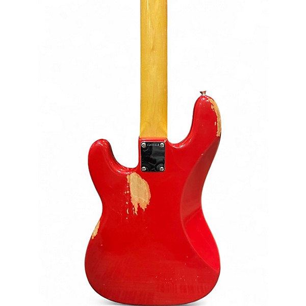 Used Fender AMERICAN VINTAGE 63 P BASSS Dakota Red Electric Bass Guitar