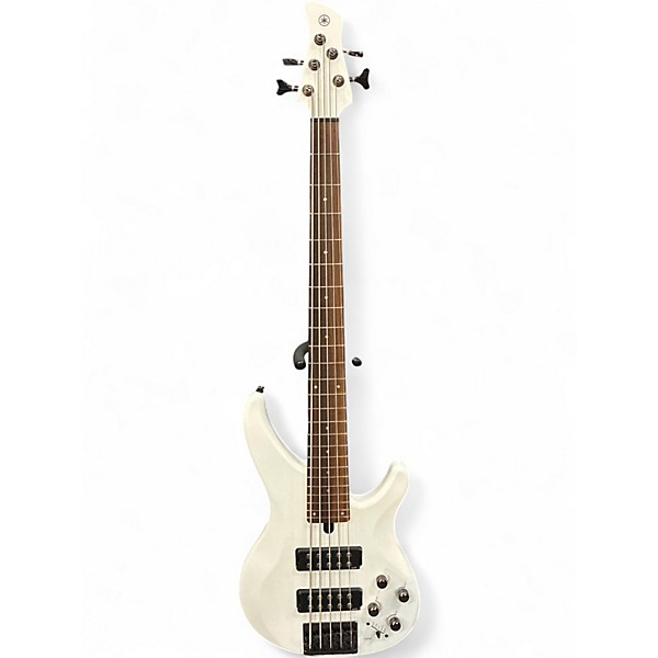 Used Yamaha TRBX 305 Alpine White Electric Bass Guitar