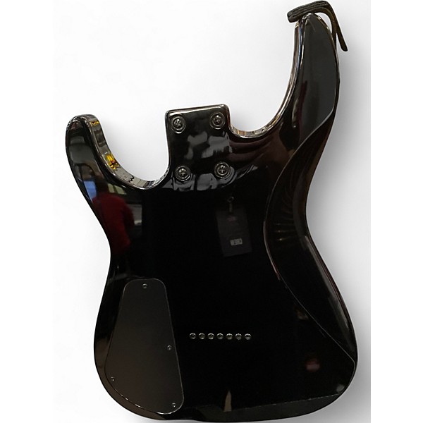 Used Jackson JS22-7 Dinky 7 String Black Solid Body Electric Guitar