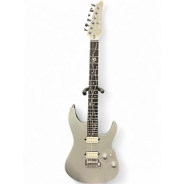 Used Ibanez TOD10 Silver Solid Body Electric Guitar