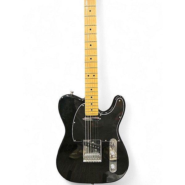 Used Fender Player Telecaster Black Solid Body Electric Guitar