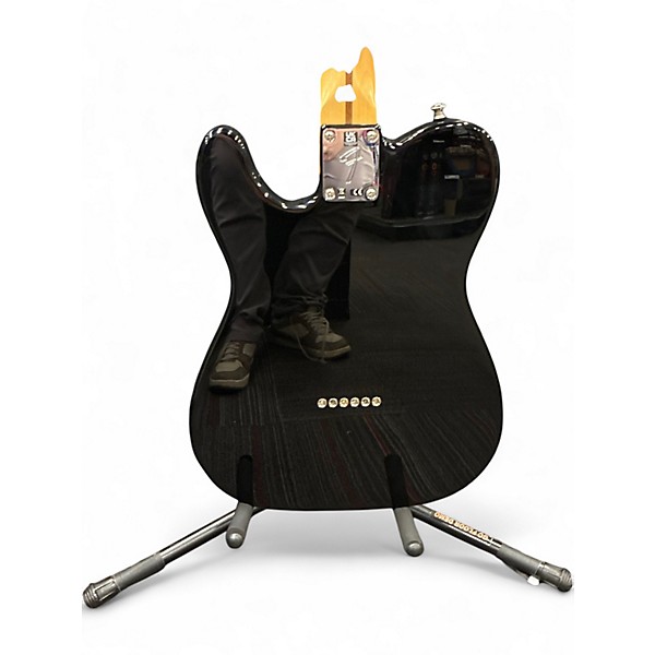 Used Fender Player Telecaster Black Solid Body Electric Guitar