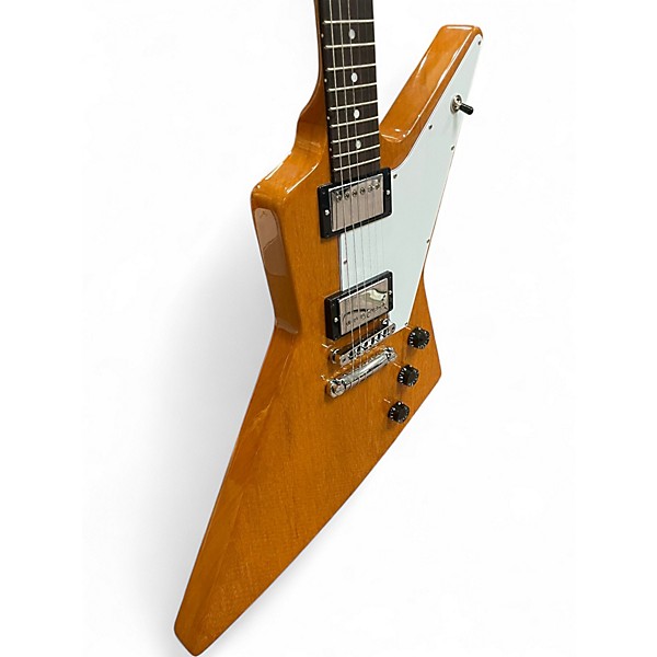 Used Gibson 70s Explorer Natural Solid Body Electric Guitar