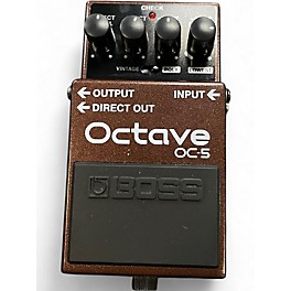 Used BOSS OC5 Effect Pedal