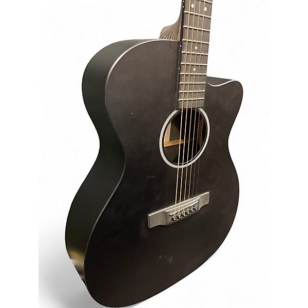 Used Martin OMCX1E Flat Black Acoustic Electric Guitar