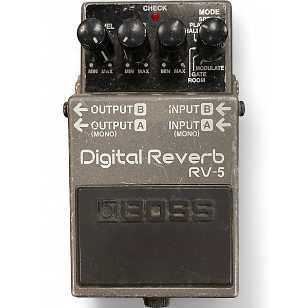 Used BOSS RV5 Digital Reverb Effect Pedal