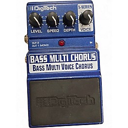 Used DigiTech XBC Bass Multi Chorus Bass Effect Pedal