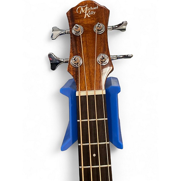 Used Michael Kelly MKTBSKGOFR Natural Acoustic Bass Guitar