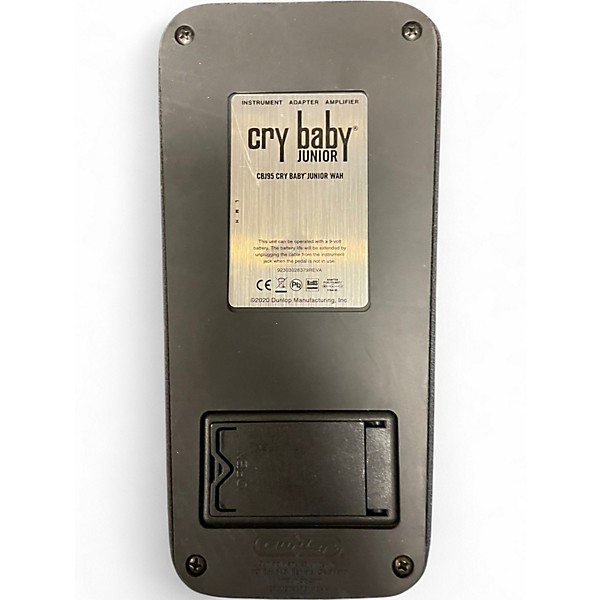 Used Dunlop CBJ95 Crybaby Junior Effect Pedal