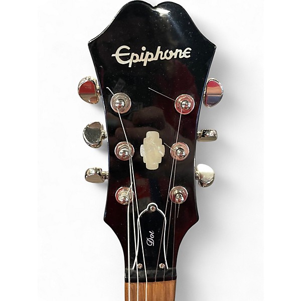 Used Epiphone Dot Vintage Sunburst Hollow Body Electric Guitar