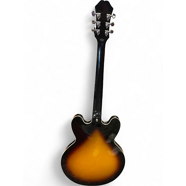 Used Epiphone Dot Vintage Sunburst Hollow Body Electric Guitar