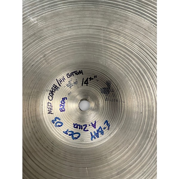 Used Zildjian 14in Avedis Hi Hat Pair Cymbal