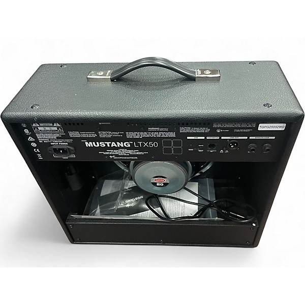 Used Fender Mustang LTX50 50W 1x12 Guitar Combo Amp