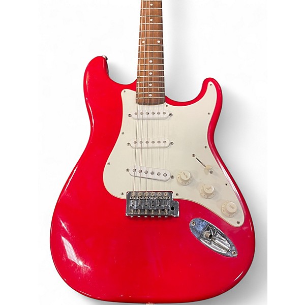 Used Squier Affinity Telecaster Dakota Red Solid Body Electric Guitar