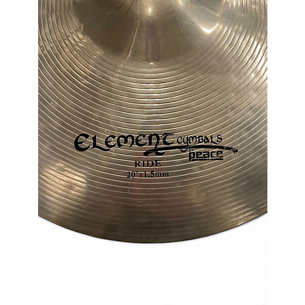 Used Peace 20in Element Ride Cymbal