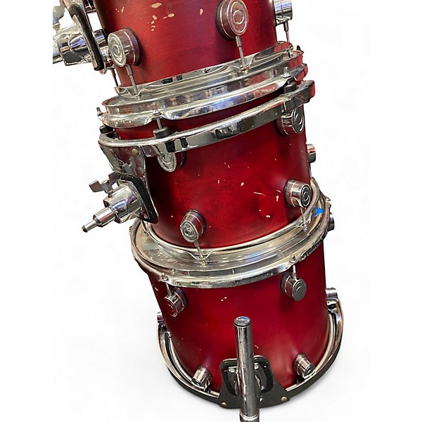 Used PDP by DW 4 Piece FS Maple Kit Red Drum Kit