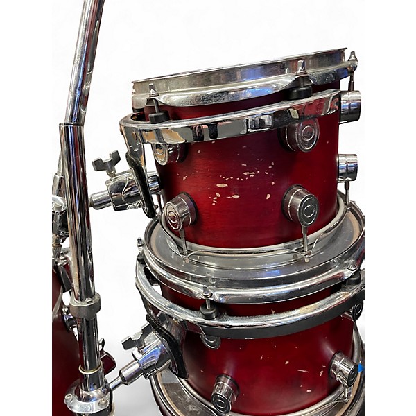 Used PDP by DW 4 Piece FS Maple Kit Red Drum Kit