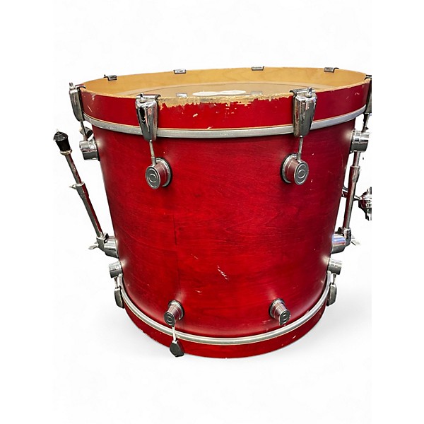 Used PDP by DW 4 Piece FS Maple Kit Red Drum Kit