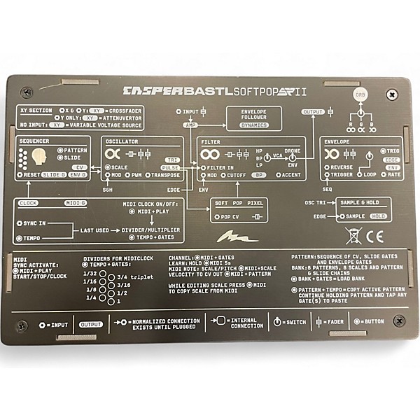 Used Bastl Instruments Softpop SP2 Synthesizer