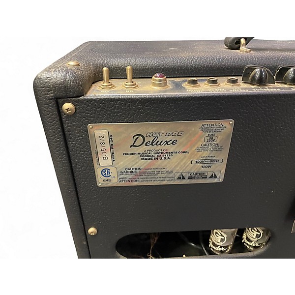 Used Fender HOT ROD DELUXE 1X12 Tube Guitar Combo Amp
